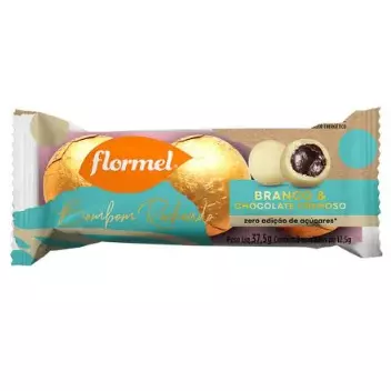 Bombom de Chocolate Branco ao Leite