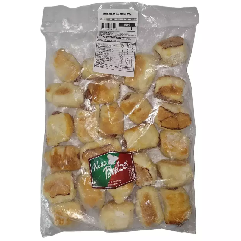 Enrolado de Salsicha 650g