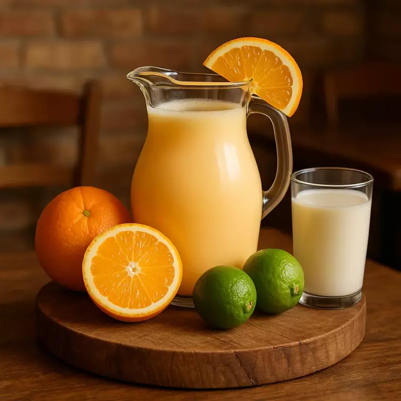 Suco com leite (menos morango) 500ml