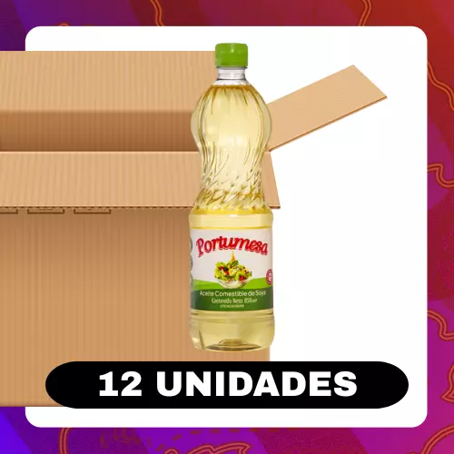 Bulto Portumesa Aceite Soya 850ml
