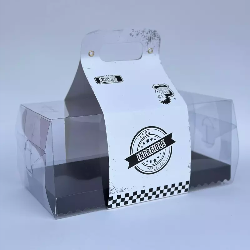 Caja cordón con manija masculina