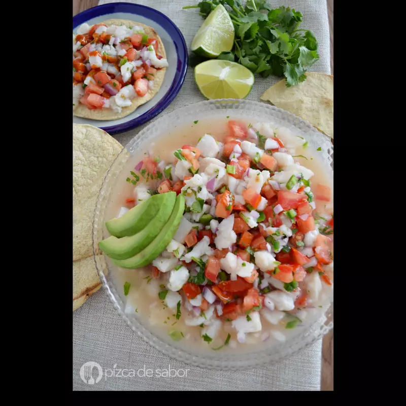 Ceviche de pescado