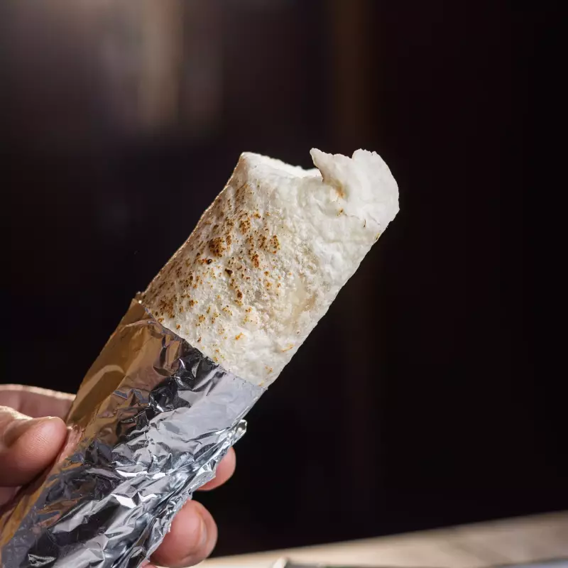 Mini Burrito/guacamole