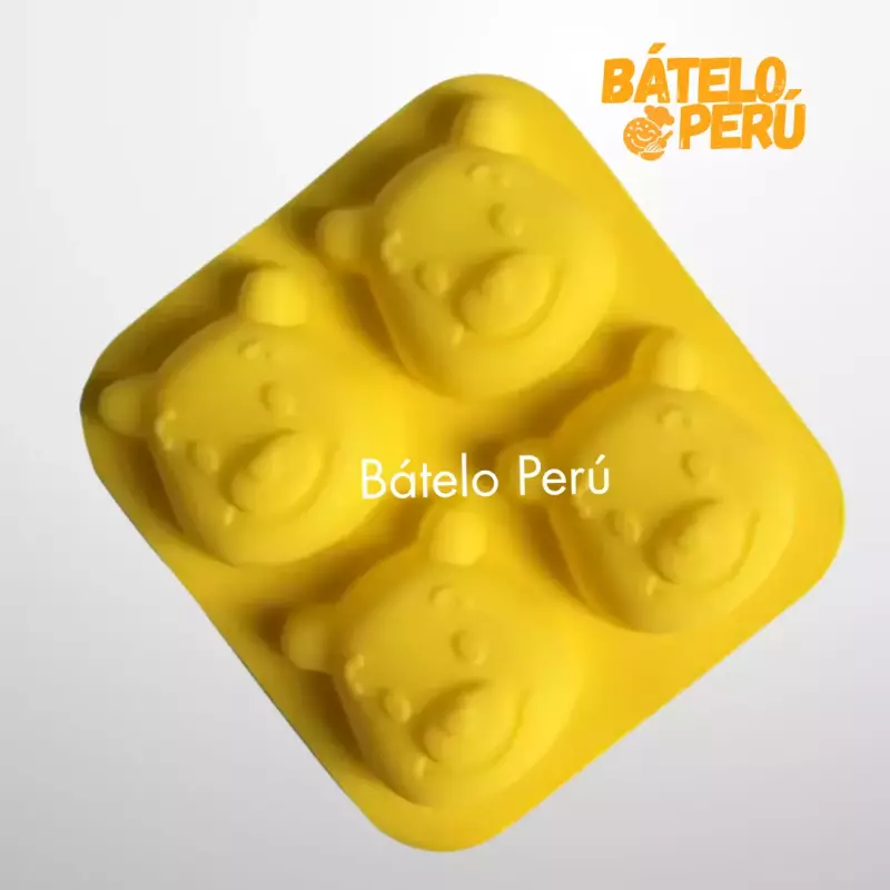 Silic. Winnie Pooh X4