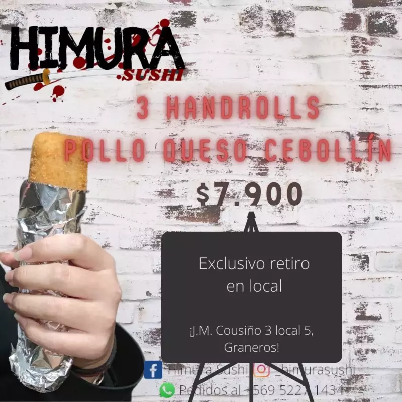 Promo 3 Handrolls