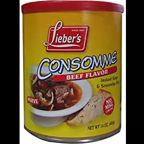 SKU 374 CONSOMME BEEF FLAVOR.