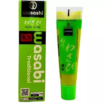 Wasabi em Pasta Strong Musashi - 43g