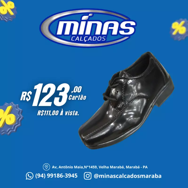 Sapato Preto RF:0610