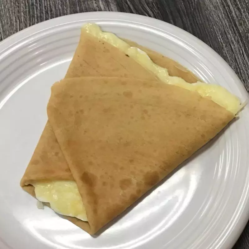 1.Cheese Melt Crepe