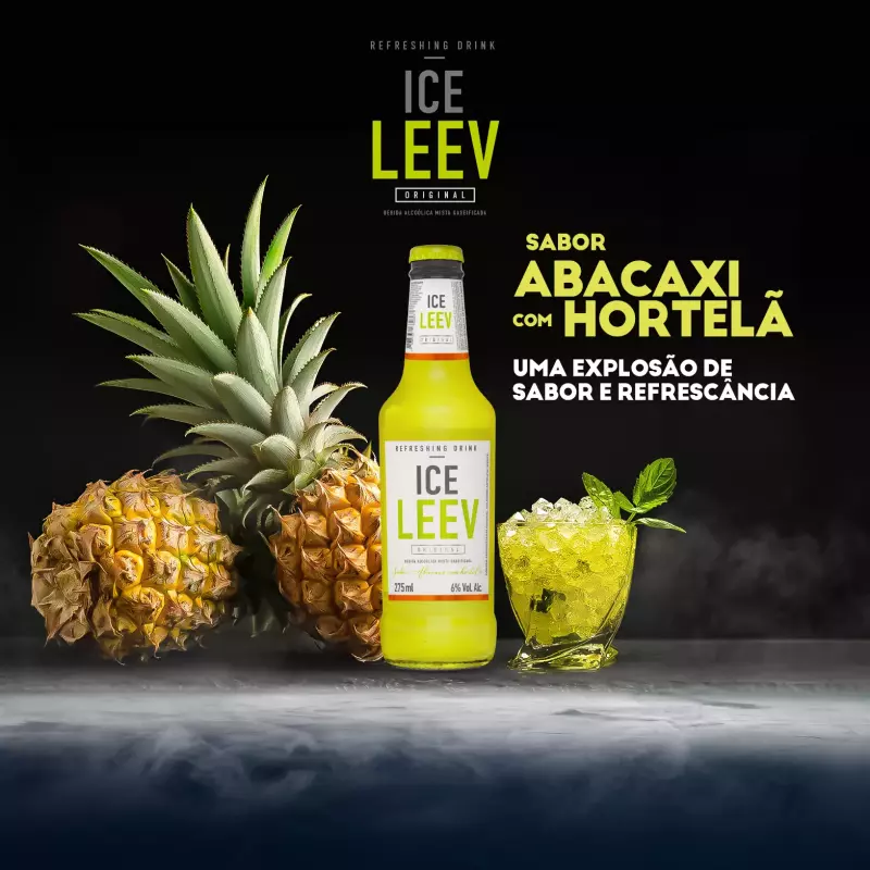ICE LEEV ABACAXI & HORTELÃ