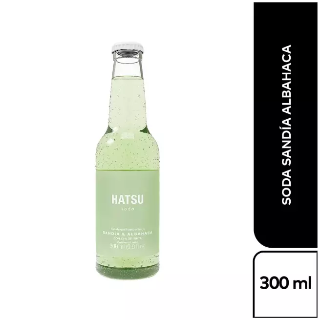 Soda Hatsu Sandía & Albahaca