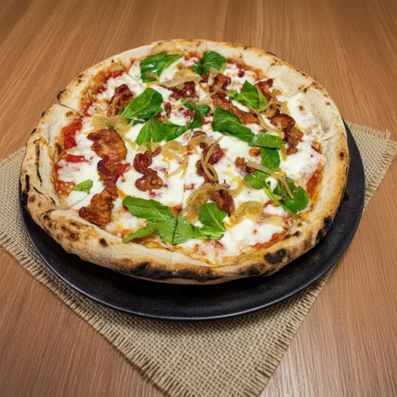 Pizza Tocino rucula