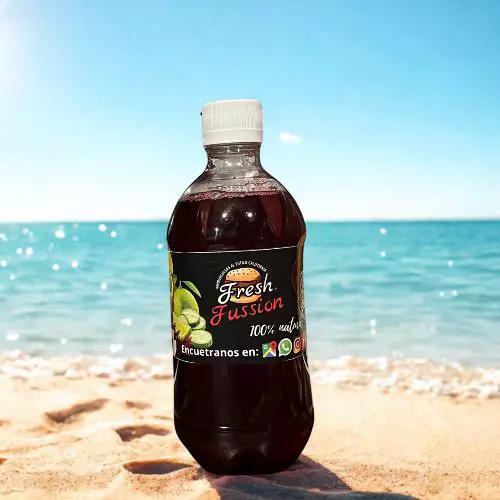 Agua de Jamaica medio litro