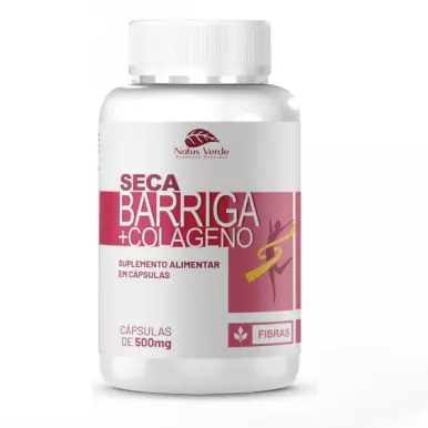 Cápsula Seca Barriga Com Colageno