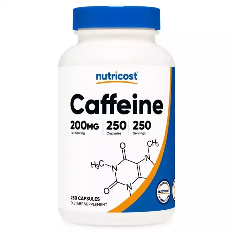 NUTRICOST CAFFEINE 200 MG 250 CAPSUL