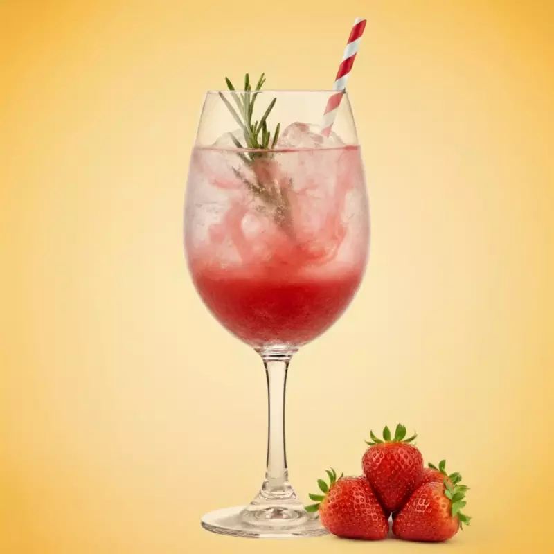 Soda saborizada de Fresa