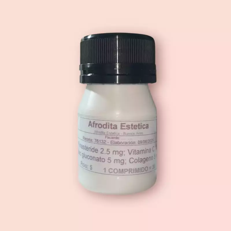 Finasteride 2,5 con aminoacidos x 30