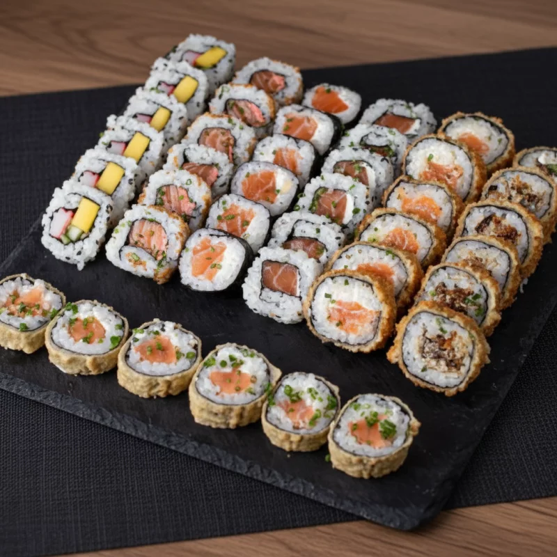 Combo 42 Rolls Salmão