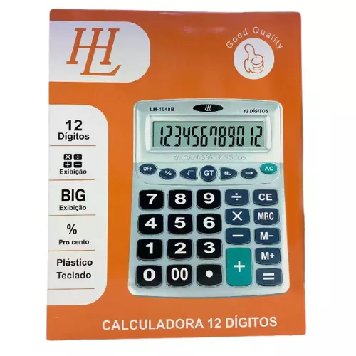 CALCULADORA 12 DIGITOS LH-1048B
