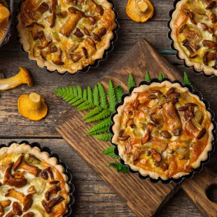 Tartaleta de hongos Doi