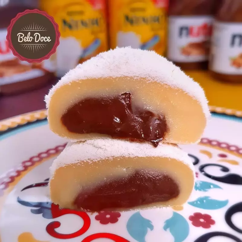 Brigadeirão Ninho com Nutella