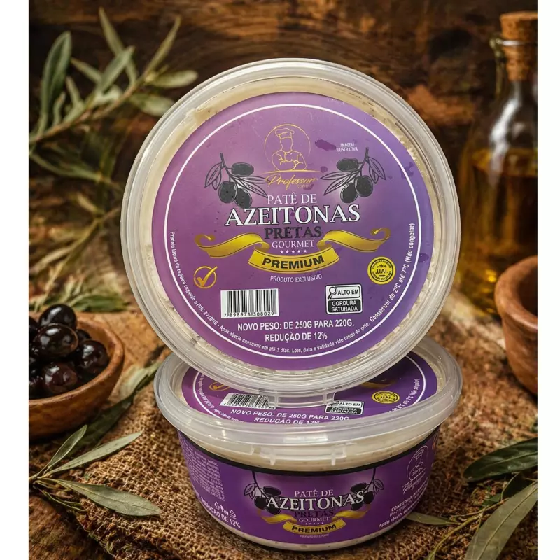 -653-PATE AZEITONA FOODS 220g $15.55