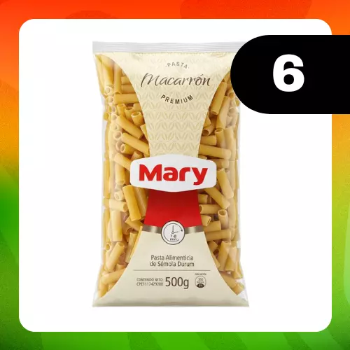 Medio Bulto Mary Macarrón Premi 500g