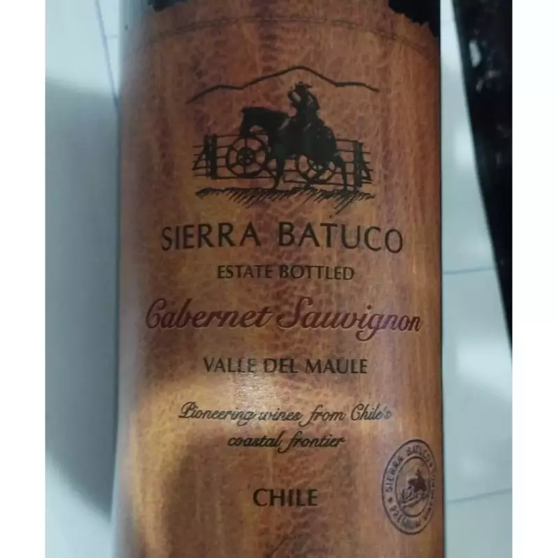 vinho sierra batuco cabernet sauvign