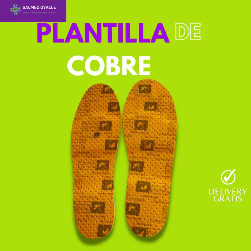 PLANTILLA CON COBRE DIABÉTICOS