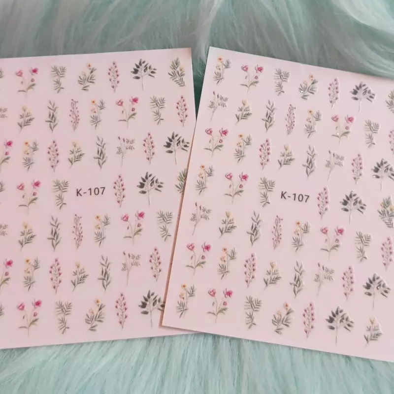 Calcomanía 3D (K-107)