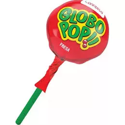 Globo pop sabor fresa
