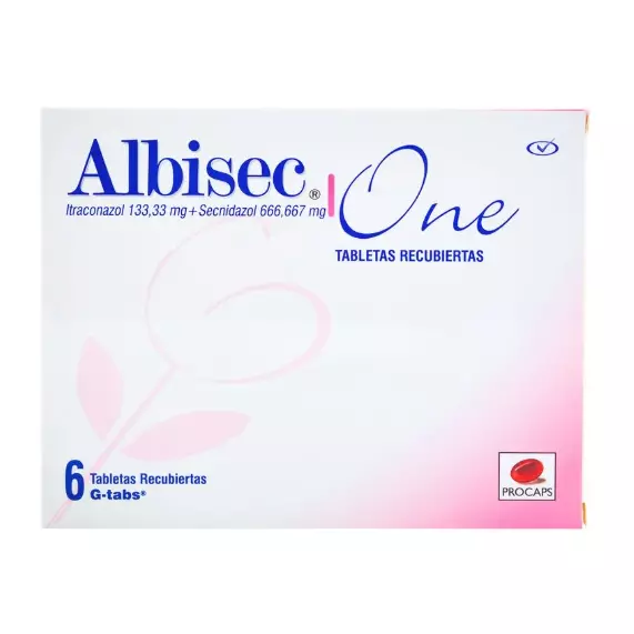 ALBISEC ONE 6 TABLETAS