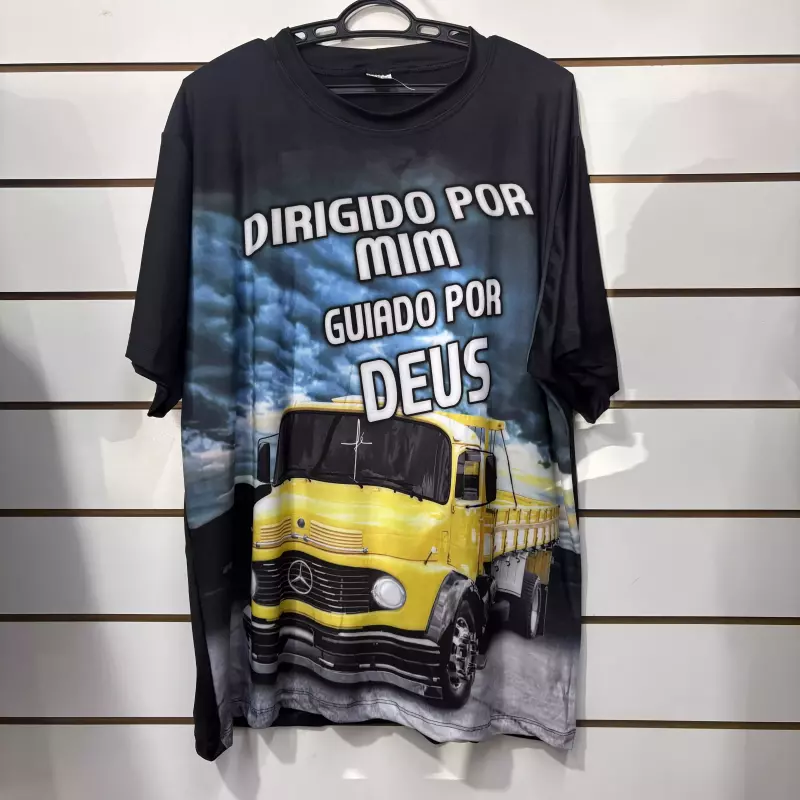 CAMISETA MERCEDES AMARELA