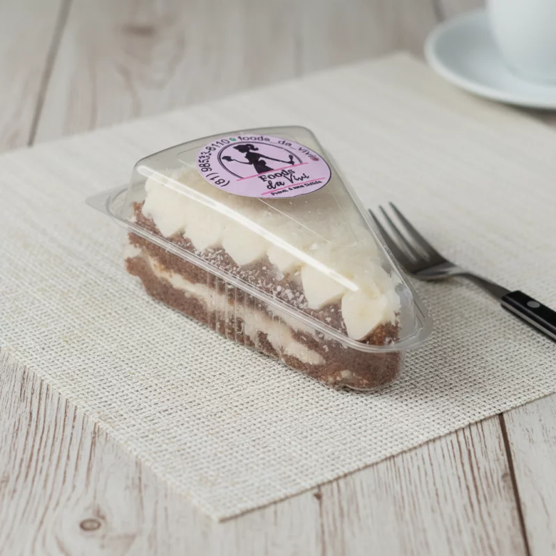 Bolo prestígio fatia