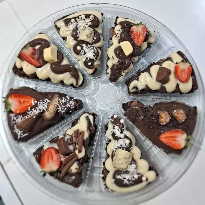 Fatia de Brownie