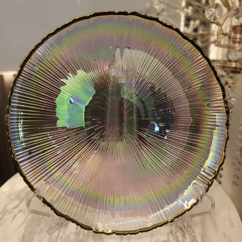 PLATO BASE EN VIDRIO 854-10