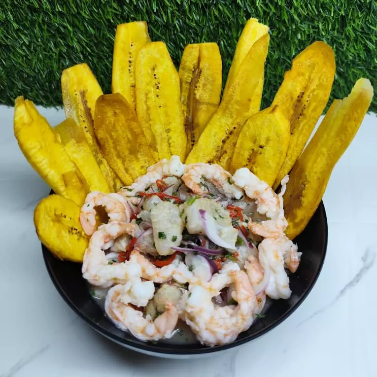 CEVICHE TRDCNL+CAMARONES+TOSTON