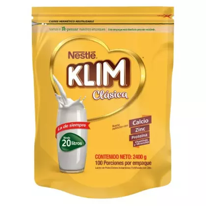 KLIM INSTANTANEA FORTIFICADA 2400 GR