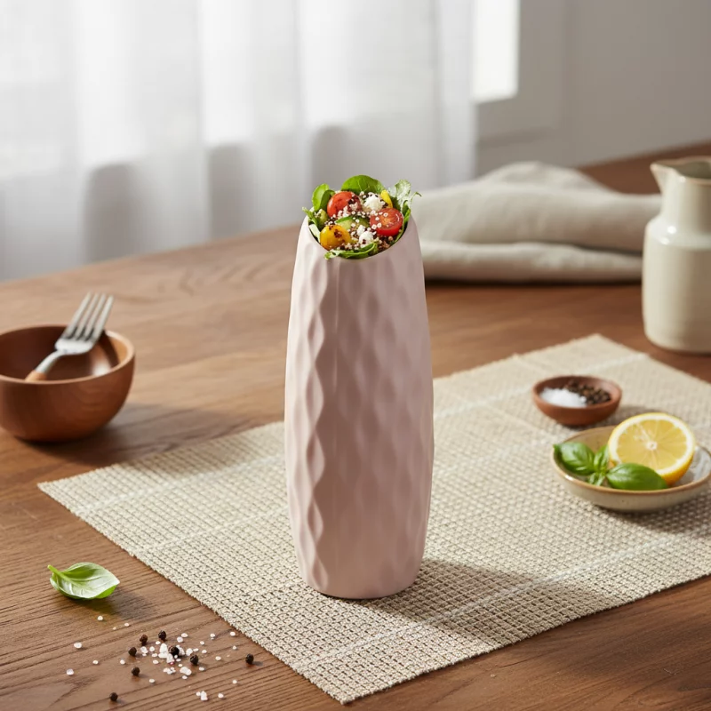 965 JARRON DECORATIVO  - 20X8CM