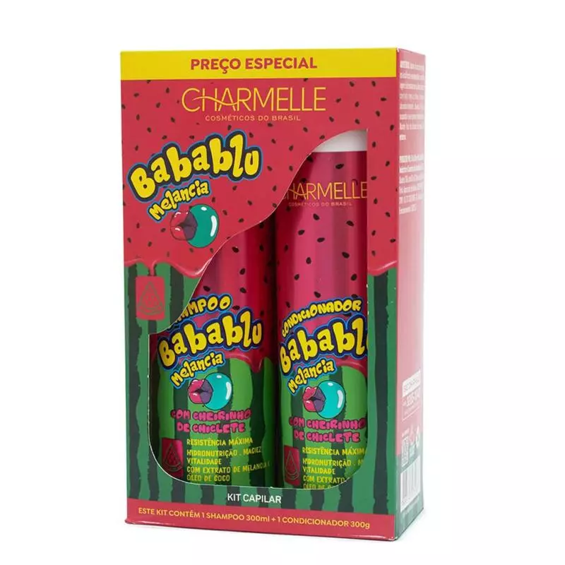 KIT BABABLU MELANCIA 2x1 CHARMELLE