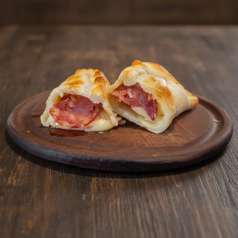 Empanada de longaniza y queso