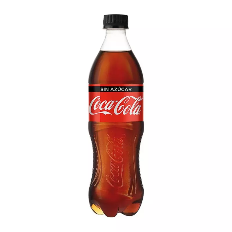 Coca Cola Sin Azúcar 600 ml.