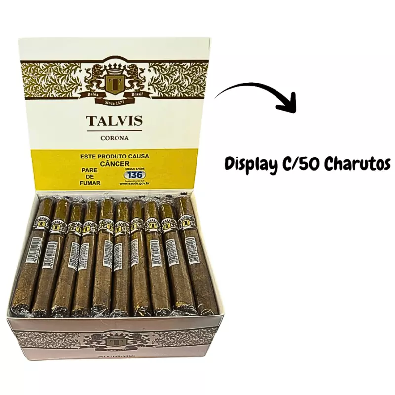 CHARUTO TALVIS CORONA C/50