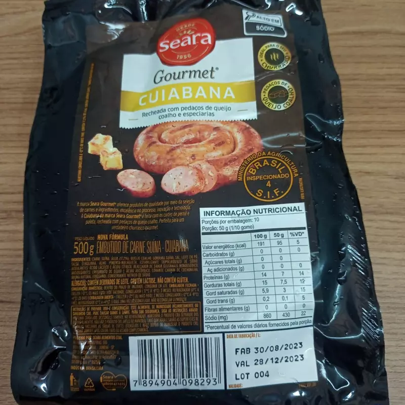 Linguiça Cuiabana - Seara