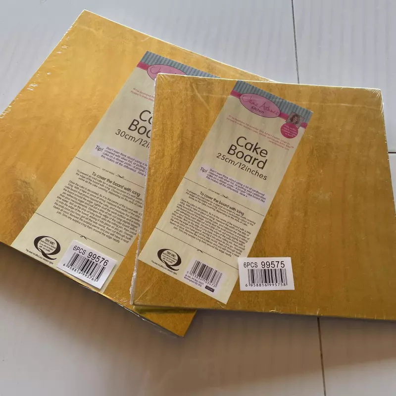 Bases para tortas cuadradas