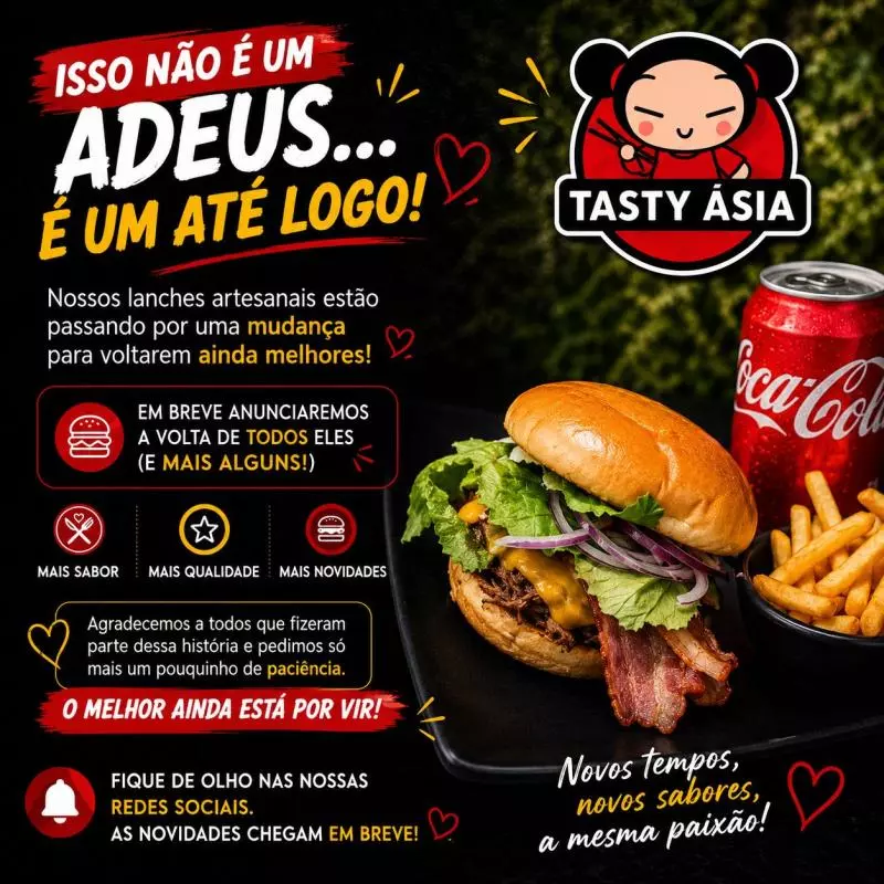 Recadinho sobre o Hamburguer