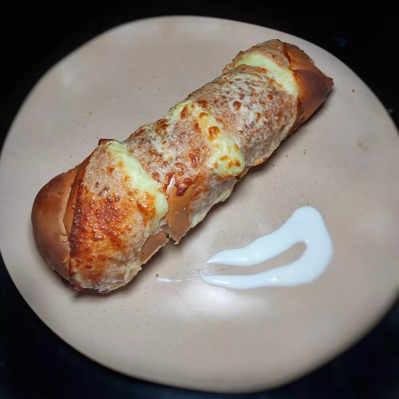 Pão de alho com queijo