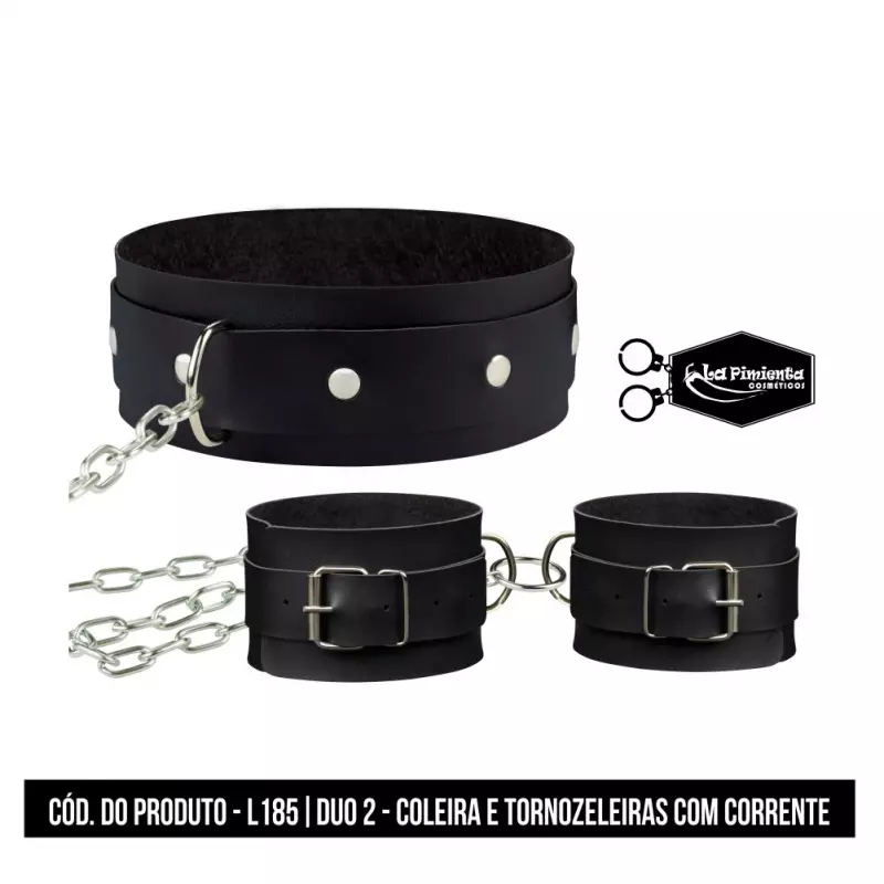 KIT - Coleira e Tornozeleira