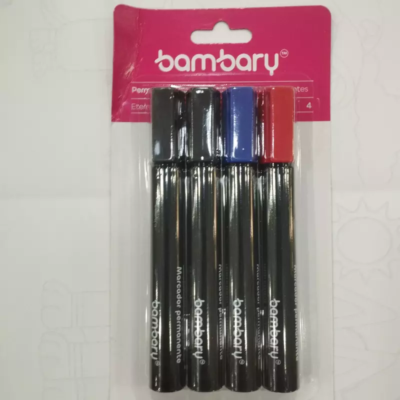 Marcadores permanentes bambary