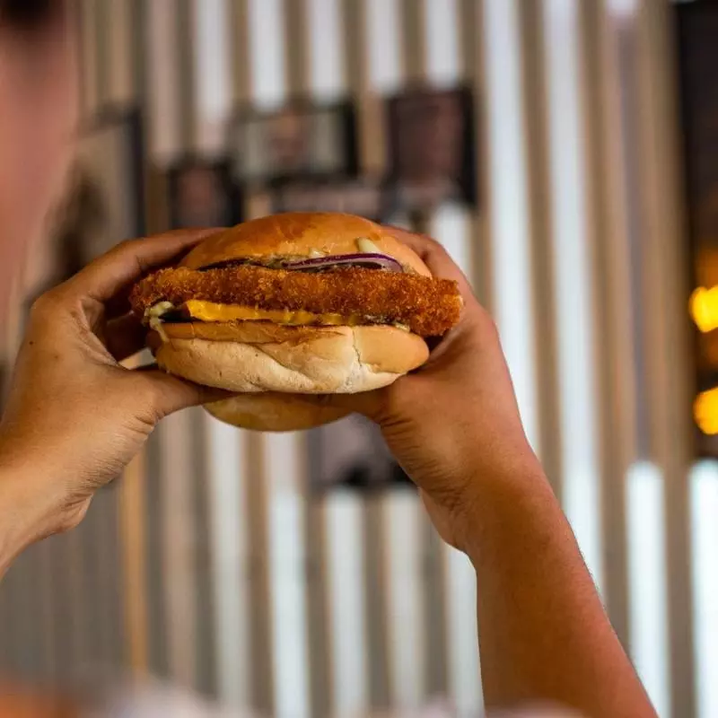 🍔 LA SANTA 🐟🍔